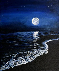 How to float with the moon